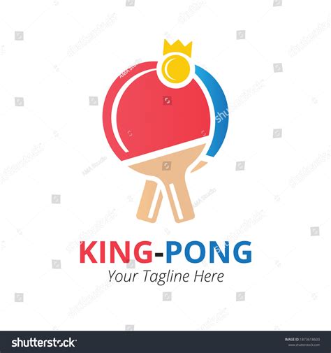 logo table tennis ping pong vector stock vector royalty free 1873618603 shutterstock