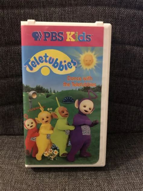 Teletubbies Pbs Kids Dance With The Teletubbies Vhs Video Tape 1998