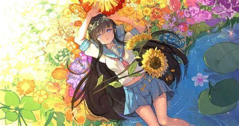 30 Anime Flower 4k Wallpaper Michi Wallpaper Images