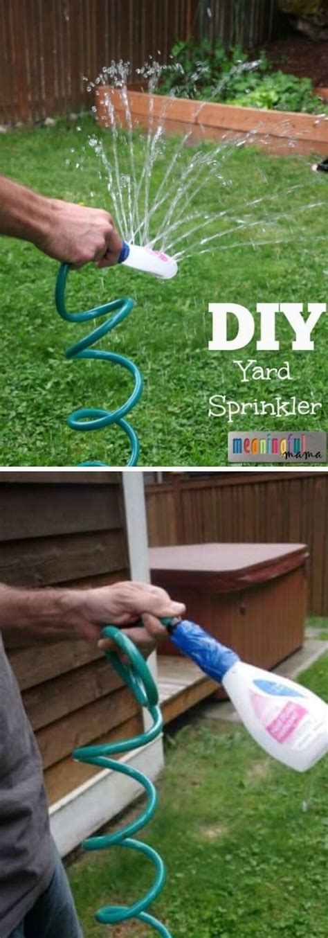 Homemade Lawn Watering System Clawer Diy