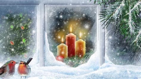 Free Christmas Scenes Wallpapers Wallpaper Cave