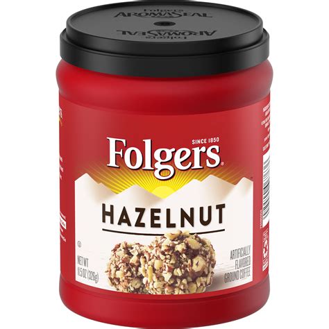 Folgers Hazelnut Ground Coffee Ounce Walmart Com