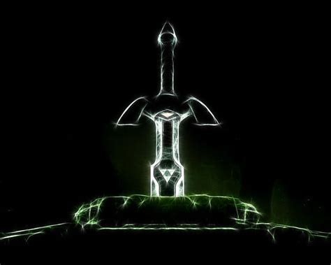 Free Download Master Sword Green Link Zelda Black Sword Master