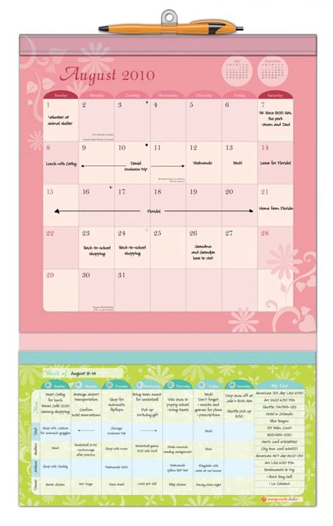 printable calendar for moms