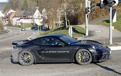 Nearly Naked Cayman GT Spied On Public Roads Porsche Forum