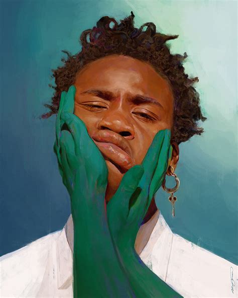 Vibrant Digital Portraits By Artist Alexis Franklin Emphasize The