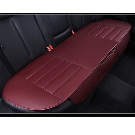 Otoez Deluxe Leather Car Rear Seat Cover Back Bench Cushion Full