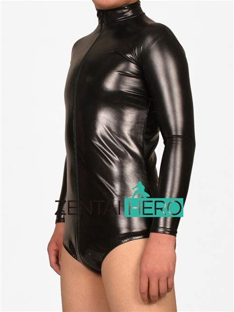 Free Shipping Dhl Custom Made Adult Black Sexy Half Zentai Catsuit