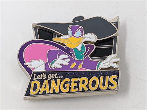 Darkwing Duck Lets Get Dangerous Disney Channel 28 Pin Le 200 Disney