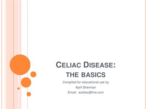 Celiac Disease Pamphlet Celiac Disease 2019 01 26