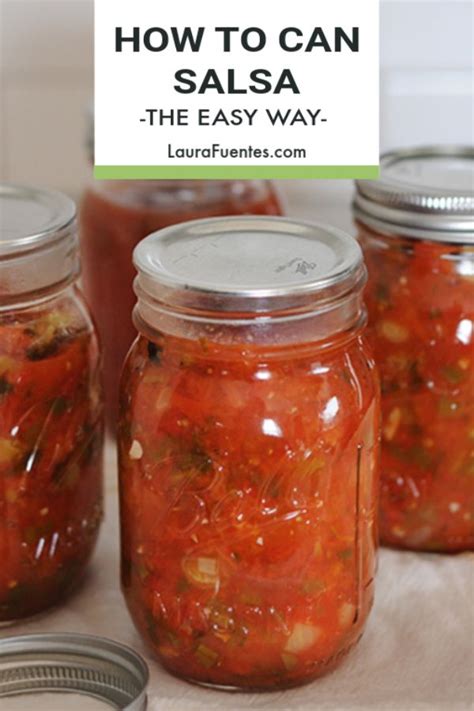 How To Can Salsa The Easy Way Recipe Canning Salsa Salsa Canning