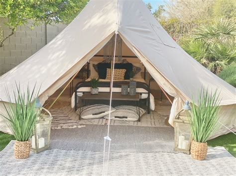 Glamping M Bell Tent For Overnight Sleepovers Or Event Rentals