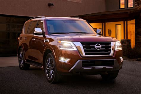 2021 Nissan Armada First Look Review The Big SUV Lives CarBuzz