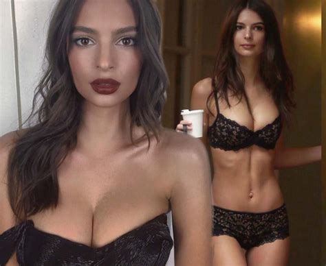 Emily Ratajkowski Sexy Snaps Big World Tale