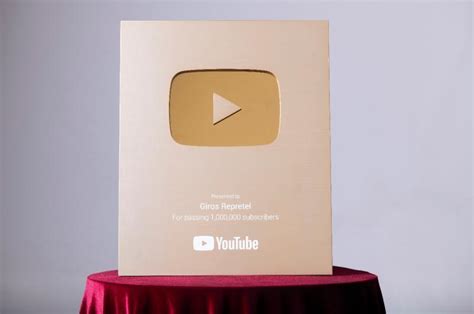 Placas Youtube Personalizadas Aluminio Anodizado Calidad Garantizada