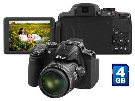 Câmera Digital Nikon Coolpix P520 18mp Lcd Móvel Super Zoom Óptico