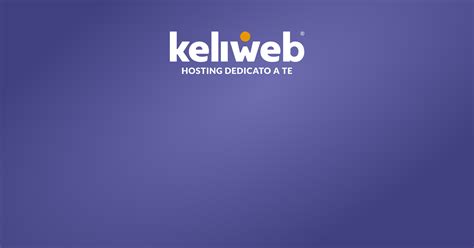 Promo di marzo: 20% di sconto sui servizi hosting dedicati • Keliweb Blog