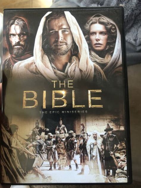 The Bible The Epic Miniseries Dvd 2014 4 Disc Set For Sale Online