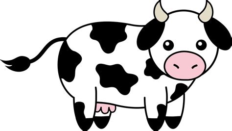 Dairy Cow Clipart Cute Cows 7135x4028 Png Clipart Download