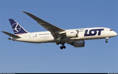 Sp Lrd Lot Polish Airlines Boeing 787 8 Dreamliner Photo By