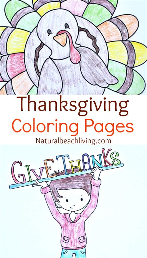 Thanksgiving coloring pages for kids hello and welcome to the festive world of the thanksgiving coloring pages. Thanksgiving Printables for Kids - Natural Beach Living