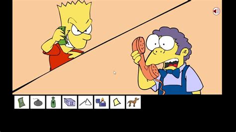 Bart Simpson Saw Game Inkagames Walktrough Youtube