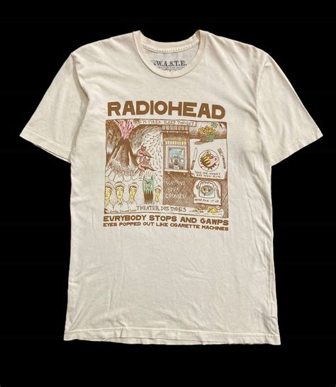 Vintage Vintage Radiohead Official By Waste Stanley Donwood 2000 Tee