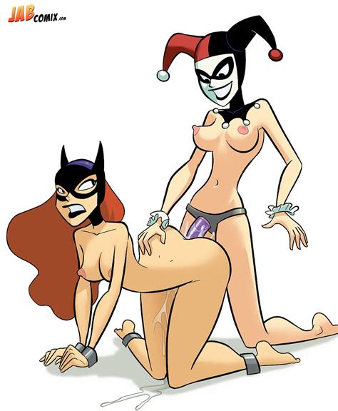 Rule 34 2girls Barbara Gordon Batgirl Batman The Animated Series Batman Series Bondage