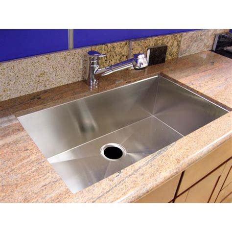 The perfect complement to that industrial cooking area faucet or any type the length of the sink is 32 inches with a size of 20.63 and also a deepness of 9 inches, so even with the reduced rate, purchasers are not. 36 Inch Stainless Steel Undermount Single Bowl Kitchen ...