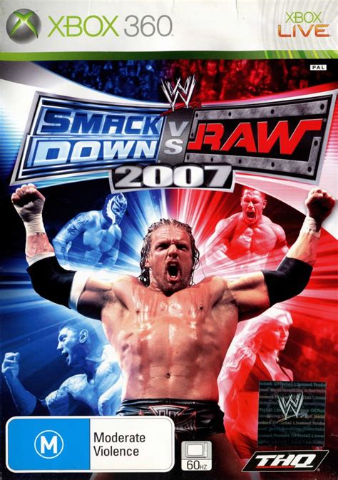 Now you can add videos, screenshots, or other images (cover scans, disc scans, etc.) for wwe smackdown! WWE Smackdown vs. Raw 2007 (2006) Xbox 360 box cover art ...