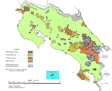 Conozca Costa Rica Mapa De Zonas Ecologicas