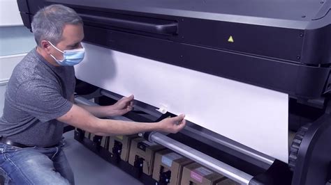 Install Substrate And Use The Take Up Reel On The Hp Latex 700 And 800