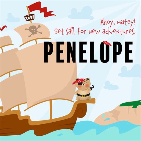 Ahoy Matey Set Sail For New Adventures With Penelope Pirate Mebears