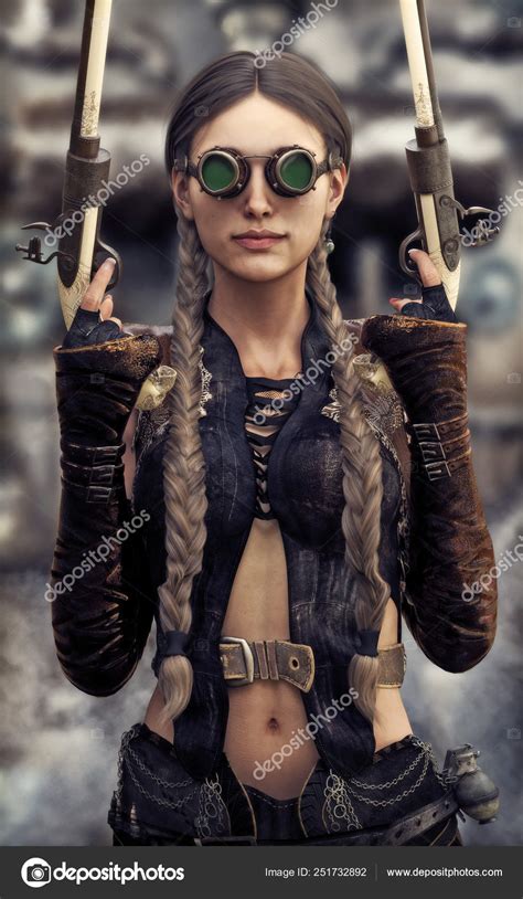 Sexy Steampunk Gunslinger Costume