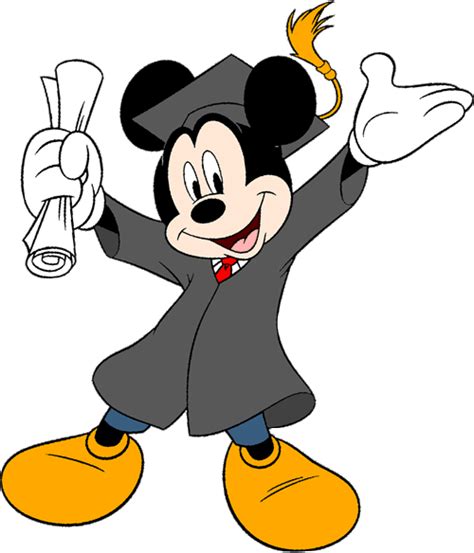 Mickey Mouse Graduation Clip Art