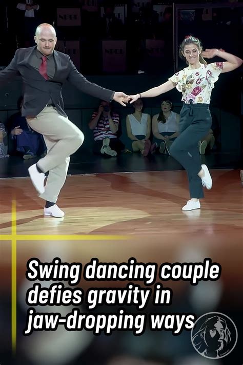 A Young Man And Woman Demonstrate That Swing Dancing Isnt Just For