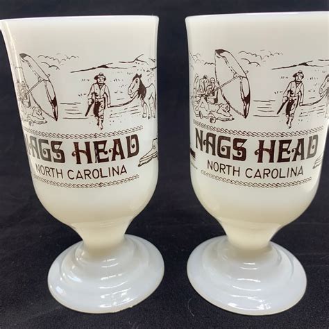 Vintage Nags Head Mugs Nags Head North Carolina Outer Banks Etsy