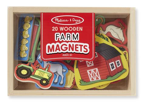 Wooden Farm Magnets Toys For 5 7 Year Olds Melissa And Doug