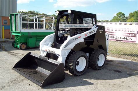 Terex Asv Tsr50 Skid Steer Loader 50hp Tires 2013 1 St 1000 Miles