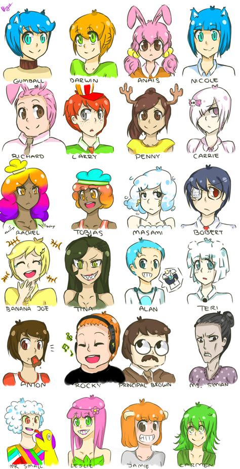 Tawog Characters By Uig On Deviantart