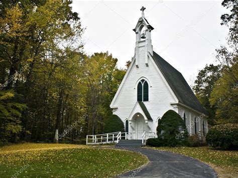 Country Church In Fall Color Stock Photo By ©picsbyst 39868533