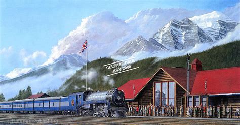 2850 Royal Train Arriving Lake Louise Picture This Framing And Gallery