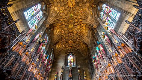 The Thistle Chapel St Giles Cathedral Edinburgh Scotland