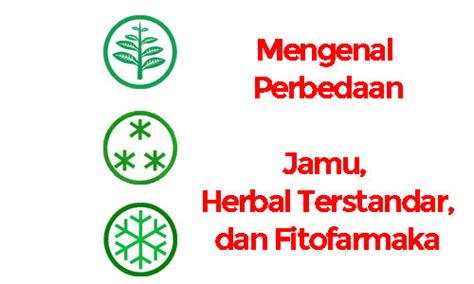 Mengenal Perbedaan Logo Jamu Obat Herbal Terstandar Dan Fitofarmaka Serta