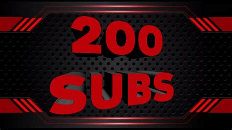 especial 200 subs youtube