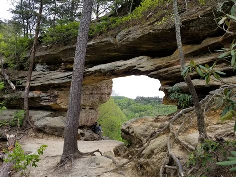 Double Arch Red River Gorge Kentucky Usa Rhiking