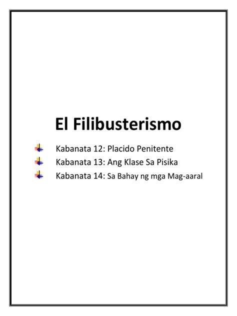 Kabanata 31 El Filibusterismo Philippin News Collections