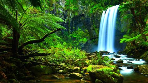 Free Download Hd Wallpaper Waterfall Hopetoun Falls Aire River