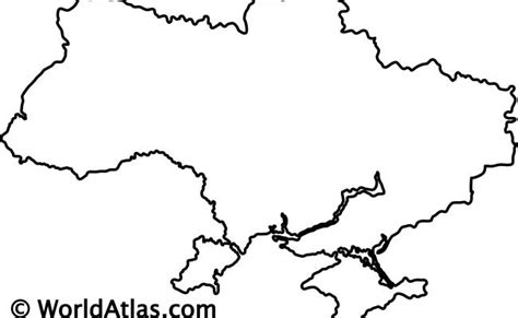 Map Of Ukraine Coloring Page For Kids Free Ukraine Printable Coloring