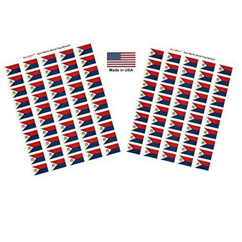 Made In Usa 100 Country Flag 15 X 1 Self Adhesive World Flag